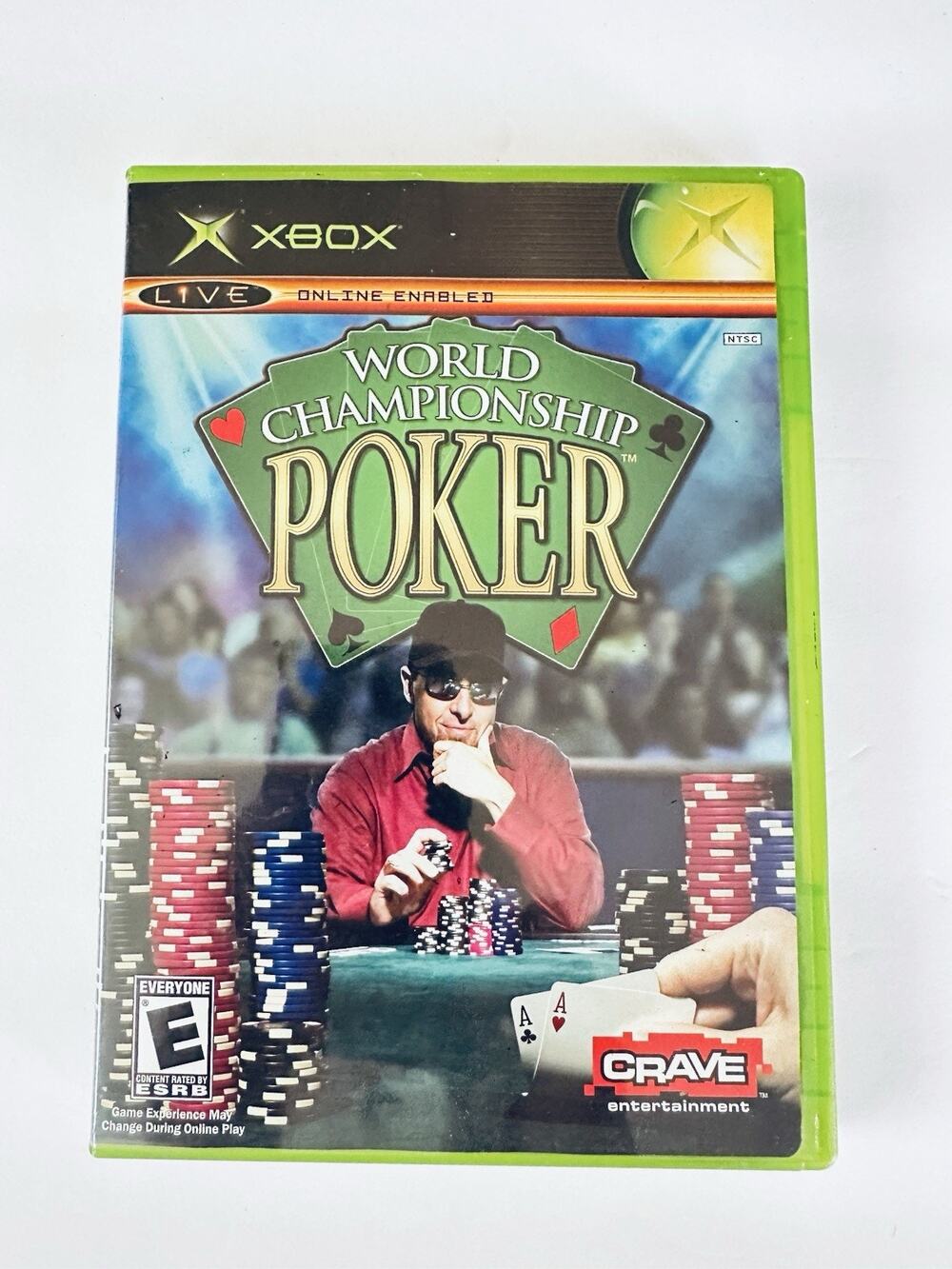 World Championship Poker XBOX Game Preowned